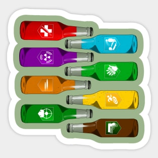 Zombie Perks Take Your Pick on Leaf Green Sticker